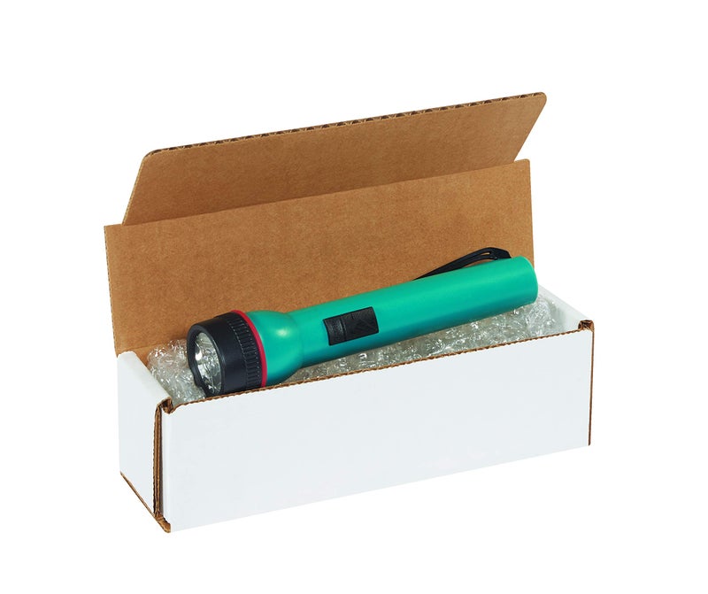 BOX USA BMRX3L 6 بوصة طول × 2 1/2 بوصة عرض × 2 3/8 بوصة ارتفاع، أبيض (عبوة من 50 قطعة) - Image 5
